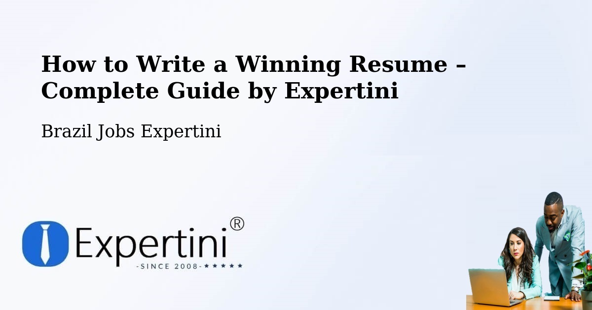 Resume Writing Guide for Job Seekers – Ibitinga - Ibitinga, Brazil Jobs Expertini
